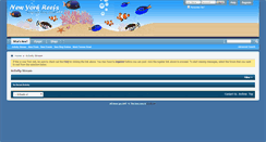 Desktop Screenshot of nyreefs.org